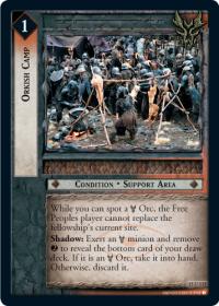 lotr tcg the hunters c uc orkish camp