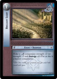 lotr tcg the hunters c uc brilliant light