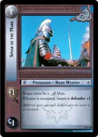 lotr tcg the hunters c uc spear of the mark