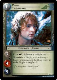 lotr tcg the hunters c uc pippin the short one
