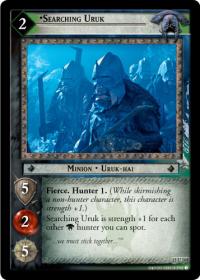 lotr tcg the hunters c uc searching uruk