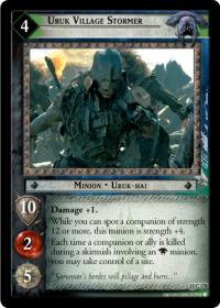 lotr tcg the hunters c uc uruk village stormer