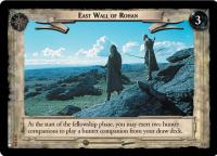 lotr tcg the hunters c uc east wall of rohan