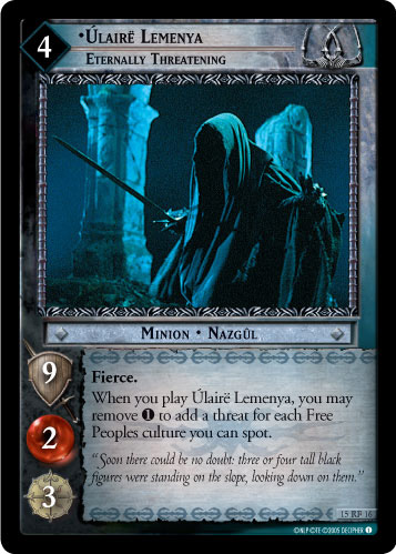 Ulaire Lemenya, Eternally Threatening (FOIL)