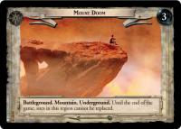 lotr tcg the hunters mount doom foil