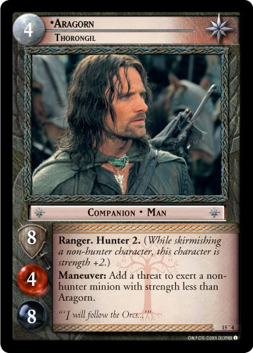 Aragorn, Thorongil (Masterworks Foil)