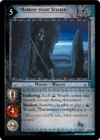 lotr tcg wraith collection barrow wight stalker