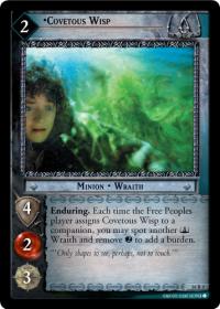 lotr tcg wraith collection covetous wisp