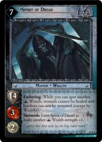 lotr tcg wraith collection spirit of dread