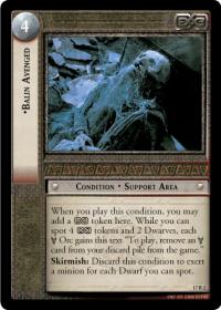 lotr tcg rise of saruman balin avenged