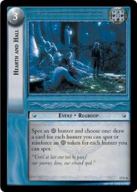 lotr tcg rise of saruman c uc hearth and hall