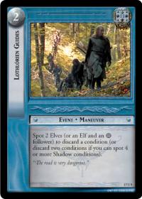 lotr tcg rise of saruman c uc lothlorien guides