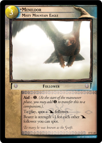 Meneldor, Misty Mountain Eagle