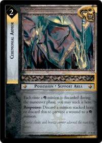 lotr tcg rise of saruman ceremonial armor