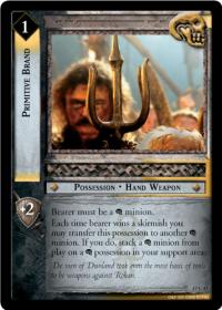 lotr tcg rise of saruman c uc primitive brand