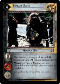 lotr tcg rise of saruman sunland scout