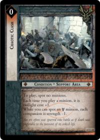 lotr tcg rise of saruman c uc chaotic clash