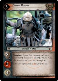 lotr tcg rise of saruman c uc orkish runner