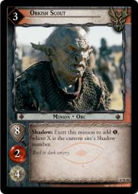 lotr tcg rise of saruman orkish scout