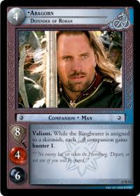 lotr tcg rise of saruman aragorn defender of rohan