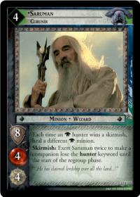 lotr tcg rise of saruman c uc saruman curunir