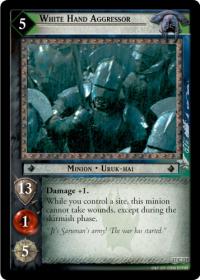 lotr tcg rise of saruman c uc white hand aggressor