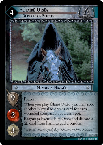 Ulaire Otsea, Duplicitous Specter