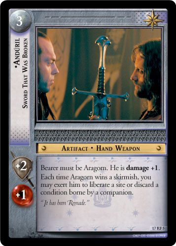 Anduril, Sword That Was Broken (FOIL)