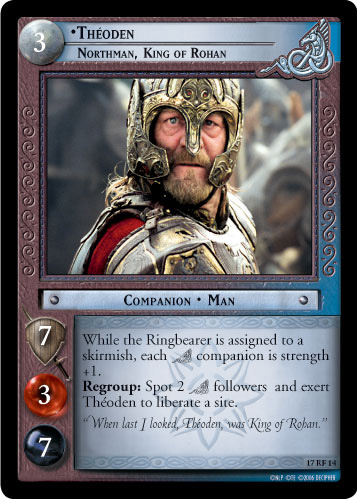 Theoden, Northman, King of Rohan (FOIL)