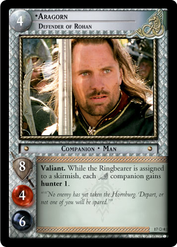 Aragorn, Defender of Rohan (Masterworks Foil)