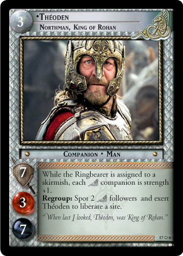 Theoden, Northman, King of Rohan (Masterworks