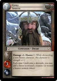 lotr tcg treachery and deceit gimli sprinter