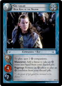 lotr tcg treachery and deceit gil galad high king of the noldor