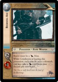 lotr tcg treachery and deceit beorning axe