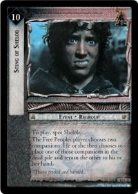 lotr tcg treachery and deceit sting of shelob