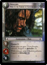 lotr tcg treachery and deceit aragorn heir to the throne of gondor