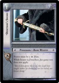 lotr tcg treachery and deceit denethor s sword