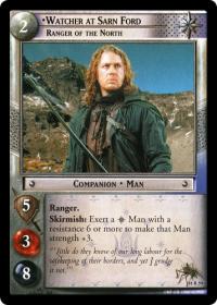 lotr tcg treachery and deceit watcher at sarn ford ranger of the north