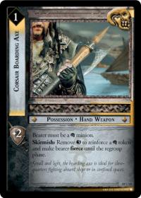 lotr tcg treachery and deceit c uc corsair boarding axe