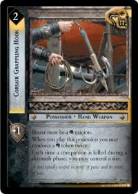 lotr tcg treachery and deceit c uc corsair grappling hook