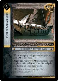 lotr tcg treachery and deceit fleet of corsair ships