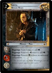 lotr tcg treachery and deceit grima witless worm