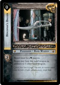 lotr tcg treachery and deceit henchman s dagger