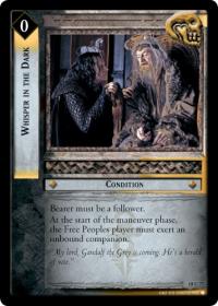 lotr tcg treachery and deceit c uc whisper in the dark