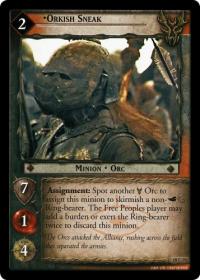 lotr tcg treachery and deceit c uc orkish sneak