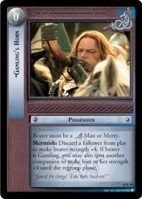 lotr tcg treachery and deceit gamling s horn