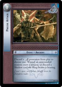 lotr tcg treachery and deceit c uc precise attack