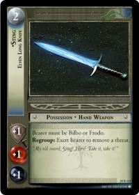 lotr tcg treachery and deceit sting elven long knife