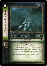 lotr tcg treachery and deceit c uc fury of the evil army