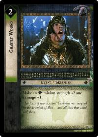 lotr tcg treachery and deceit c uc ghastly wound